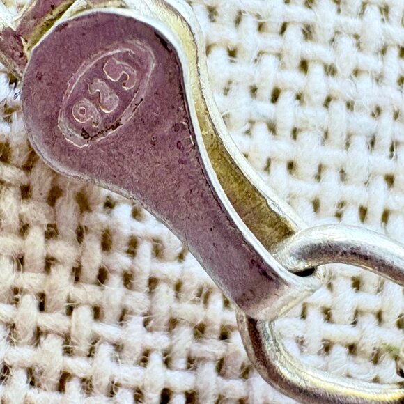 Sterling Silver 925 Multi Gemstone Southwestern Pendant Necklace Size 23" Length - Picture 10 of 16